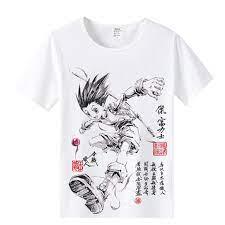 So growing up, i walked a fine line. Anime Hunter X Hunter Mens Womens Design T Shirt Gon Freecss Milk Wire Fabric T Shirt T Shirts Aliexpress