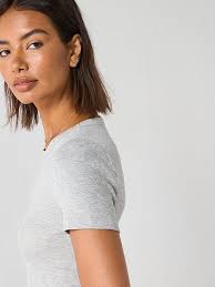 V by Very Short Sleeve Rib Tee