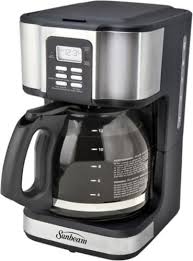 The link to the black and decker is in the description below. Sunbeam Designer Programmable Coffee Maker 12 Cup Canadian Tire