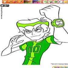 Ben 10 is turning up the heat against dr. Drawing Games For Kids