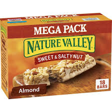 Nature Valley Sweet And Salty Nut Granola Bar 18 Bar Mega Pack Almond Walmart Com Walmart Com