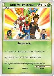 telecharger le diplome du meilleur dresseur pokemon pour le jeu 100 fans de pokemon anniversaire pokemon pokemon dresseur pokemon