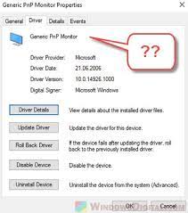 Generic Pnp Monitor Driver Windows 10 Windows Windows 10 Generic