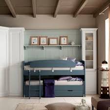 Letti a castello in arredamento zona notte. Letto A Castello N15 Scandola Con Letto Estraibile Singolo Moderno