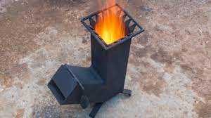 I think we can all agree that there's nothing better than a piece of crispy bacon cooked over live. Homemade Wood Burning Rocket Stove Youtube