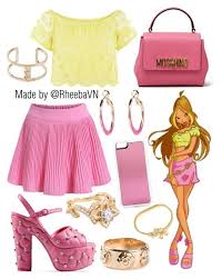 Flora 1 Winx Anime Inspired Outfits Club Outfits Character Inspired Outfits