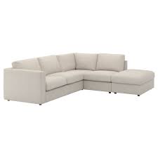 Ikea Vimle With Open End Gunnared Beige Sectional 4 Seat Corner Corner Sofa Ikea Vimle Fabric Sofa