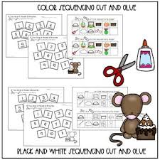 If You Give A Mouse A Brownie Sequencing Book Companion Book Companion Literacy Day Picture Cards