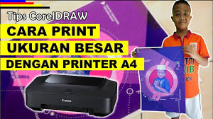 Maks ukuran kertas scan & print : Cara Print Ukuran Besar Dengan Printer A4 Tutorial Coreldraw Youtube