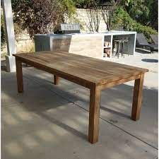 Khalid 40 Teak Solid Wood Dining Table In 2021 Wood Dining Table Solid Wood Dining Table Outdoor Wood Table