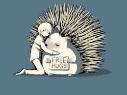 لوحات عميقة المعنى لفنان ياباني يحمل اسم Avogado6 على تويتر صورة ١٧ Free Hugs Art Hug