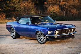A Santorini Blue 1969 Ford Mustang Convertible For The Ages Mustang Convertible Ford Mustang Convertible Ford Mustang
