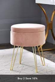 Tufted styles on the headboard allow for a more feminine and elegant presentation, while sleigh beds have an impressive silhouette. Bedroom Chairs Stools Upholstered Wooden Chairs Next