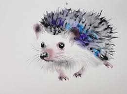 Just sharing this personal project. Pin By Manfred Engelking On Inspiration Konst Hedgehog Art Animal Paintings Watercolor Art
