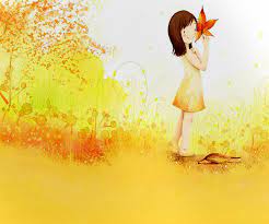 girl in yellow tap image to see more koreanstyle cute wallpapers mobile9 cute wallpapers wallpaper art