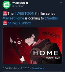 A still from the netflix movie #alive. netflix. Sweet Home Is Going To Be On Netflix Webtoons