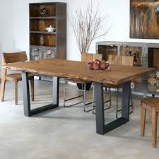 Sequoia Wood Iron Dining Table In Light Brown By Coast To Coast Mesas De Cocina Mesa Para Quincho Mesas De Comedor
