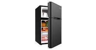 Mini fridge with top freezer. Advwin 90l Electric Mini Fridge Freezer Portable Bar Beer Beverage Cooler Home Office Commercial Refrigerator Black Kogan Com