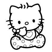 Kleurplaat Hello Kitty 2356 Hello Kitty Kleurplaten Kleurboek