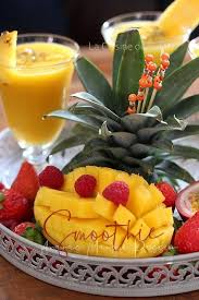 Smoothie Ananas Mangue Fruit De La Passion Recette Facile Recette Mangue Ananas Fruit De La Passion
