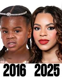 Blue Ivy..2016 vs. 2025..✨❤️