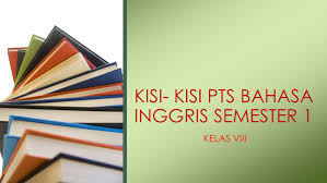 Penilaian tengah semester (pts) akan segera tiba, oleh karena itu pak benni buatkan video ini sebagai salah satu bahan belajar buat kalian yang akan mempersiapkan diri untuk pts matematika kelas 8 smp semester 1 pada tahun pelajaran 2019/2020 ini. Kisi Kisi Pts B Inggris Kls 8 Semester 1 Flip Ebook Pages 1 10 Anyflip Anyflip
