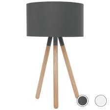 Eric Wooden Tripod Table Lamp Charcoal From Made Com Grey New Say Hello To Eric A Large Sized Tripod Lamp That S Functi Tripod Table Lamp Tripod Table Lamp
