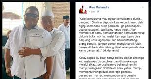 Lowongan kerja driver, supir februari 2021 temukan loker terbaru yang sesuai dengan lokasi, pendidikan dan keahlian anda. Prinsip Hidup Pemilik Po Haryanto Jangan Pernah Mengkhianati Allah Portal Islam