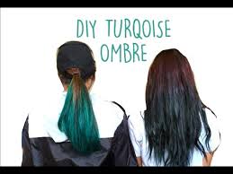 Of course, as with all bright hair colors, getting teal hair will take some work. Dying Hair Ombre Turquoise Youtube