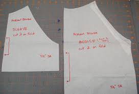 Misses' dress or top with transfers for embroidery: Little Gingham Peasant Blouse By Gum By Golly