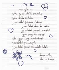 Puisi Buatan Anak Sd Kelas 1