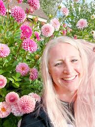 I've hardly been outside for two weeks, but tonight I spent a few hours  walking around my dahlias and taking a hundred pictures and checking tags  and even pulling a few weeds.