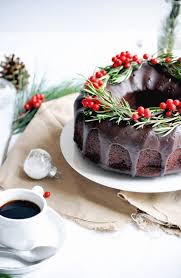 In it you'll find close to 2 cups of strong coffee and a quarter cup of bourbon. Chocolate Bundt Cake With Orange And Rosemary Bundt Cake Au Chocolat A L Orange Et Au Romarin Christmas Bundt Cake Christmas Baking Christmas Food