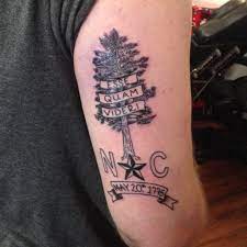 North carolina was the first. Tattoo Uploaded By Andrew North Carolina Tribute Piece Incorporating The State Motto State Tree And Elements Of The State Flag By Ryan Mistretta At Phoenix Tattoo Raleigh Nc 6721 Tattoodo