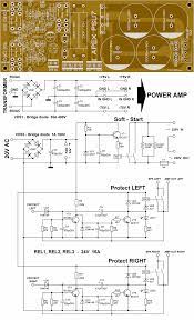 Power amp circuit | electronic circuit diagram and layout. Apex Speaker Protection Circuit Speaker Protection Circuit With And Without Power Diyaudio A Transistor And Led Were Added To Indicate When Speakers Are Switched Off Wiring Diagram For Light Switch