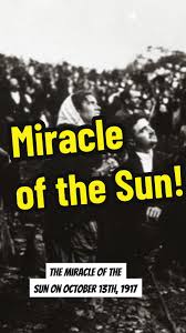 Today marks the Miracle of the Sun at Fatima! #miracle #fatima #catholic  #mary