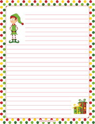 The borders are sized for use with 8.5 x 11 paper. Free Stationery And Writing Paper