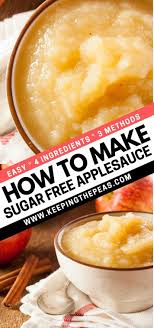 Unsweetened Applesauce Sugar Free Applesauce Recipe Homemade Applesauce Crockpot Homemade Applesauce