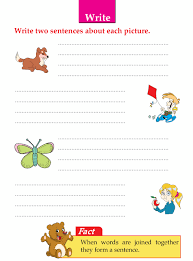 Writing Skill Grade 1 Picture Composition 3 English Creative Writing Picture Composition Writing Comprehension