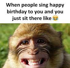 Meme Happybirthday Bday Awkwardmoments Monkey Birthday Quotes Funny Funny Quotes Sarcasm Happy Birthday Funny