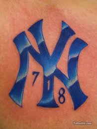 The new york yankees are a hallowed baseball franchise. New York Yankees Tattoo New York Tattoo Tattoos Nyc Tattoo