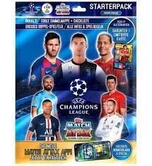 Topps Champions League Match Attax 2019 20 Starterpack Stickerpoint Match Attax Uefa Champions League Champions League