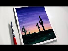 Creating a reference chart specific to your palette is always a good idea, and it's a fun watercolor workout to get then keep it around while you are painting so it's easy to remember exactly which color is which. Easy Watercolor Sunset Painting For Beginners Sunset Watercolor Painting Ideas Youtube
