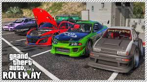 This will normally cost you $95,000, but if you register your social club it'll become free. Gta 5 Roleplay Huge Jdm Car Meet Ride Out Redlinerp 189 Youtube