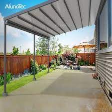 Modern Retractable Gazebo Prefab Awning With Side Sun Screen Buy Prefab Awning Retractable Prefab Awning Waterproo Pergola Aluminum Pergola Aluminum Gazebo