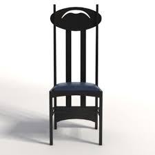 1898 Argyle Chair Charles Mackintosh Glasgow Study Style Furniture Charles Rennie Mackintosh