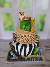 Wild Animal Cake Animal Cake Animals Wild Cake