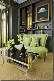 Chartreuse Bench Interior Design Interior Home Decor