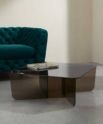Rated 5 out of 5 stars. Oki Square Coffee Table Smoked Grey Amber Glass Made Com