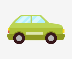 Grunes Auto Comic Auto Handgezeichnete Limousine Auto Bewegen Transport Bemanntes Fahrzeug Hellgrun Png Und Vektor Zum Kostenlosen Download